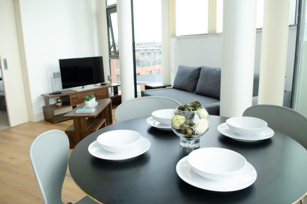 Penthouse In Liverpool City Centre - Free Parking - Balcony - By Happy Days Exterior foto